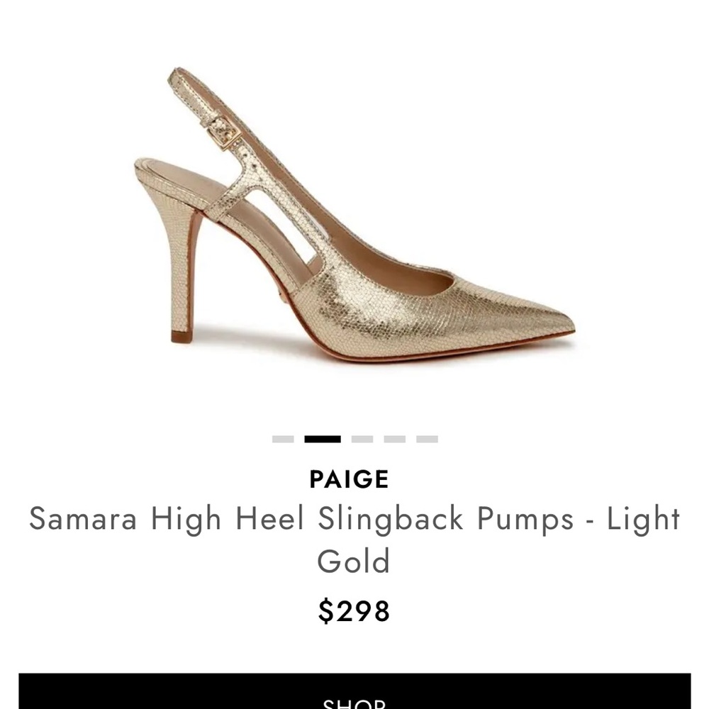 Paige Samara sling back pump 8.5